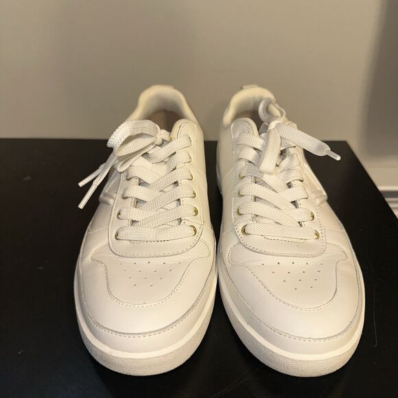 Vionic Womens Size 8.5 Wide Elise White Casual Leather Sneakers - Picture 15 of 16